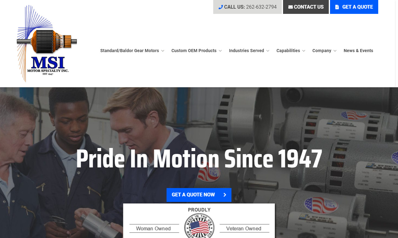 Your Armature Partner - Motor Specialty Inc.